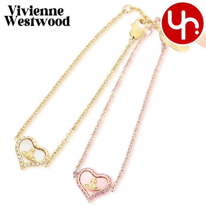 Yahoo! Yahoo!ショッピング(ヤフー ショッピング)【24時間限定ポイント10％】ヴィヴィアン ウエストウッド Vivienne Westwood アクセサリー ブレスレット 61020060 ペトラ ハート ブレスレット レディ