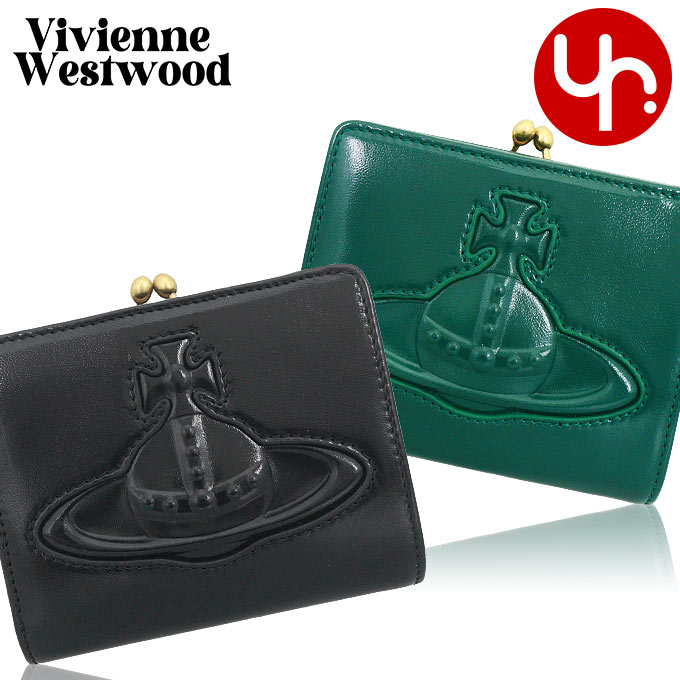 希少☆ヴィヴィアンウエストウッド　2つ折り財布　オーブ　天然皮革 Vivienne Westwood ヴィヴィアン ウエストウッド 財布 二つ折り
