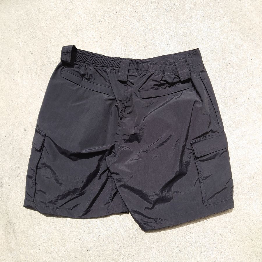 MOCEAN CARGO SHORTS/モーシャン　カーゴショーツ　サプレックスナイロン ポリスネイビー、ブラック、4SIZE、USA製