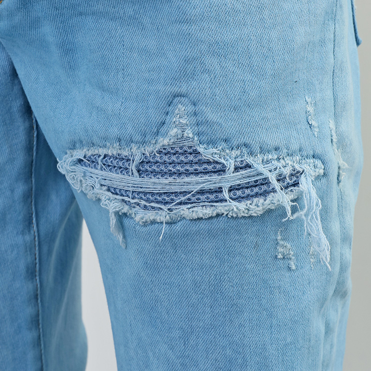 AMIRI（アミリ） AMDNSY1022 ASHLEY_BLUE Overdyed Mesh MX1 JEAN