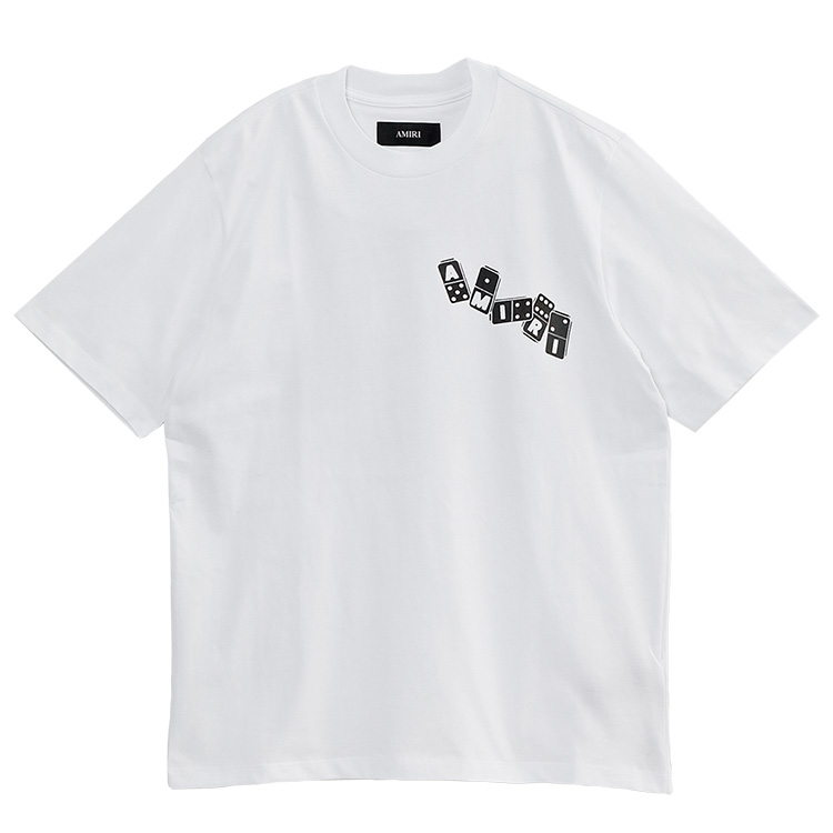 AMIRI（アミリ） Tシャツ DOMINO TEE AMTOJR1023-100 WHITE 2026プレ