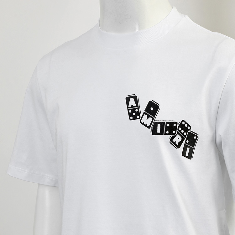 AMIRI（アミリ） Tシャツ DOMINO TEE AMTOJR1023-100 WHITE 2026プレ