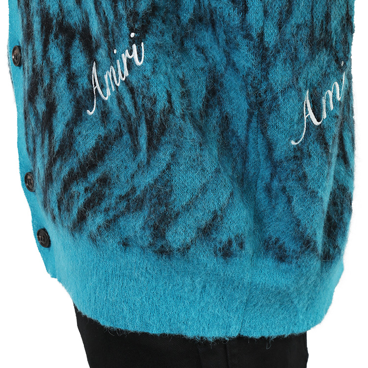 AMIRI アミリ カーディガン PF23MKC001-524 AQUA : IMPORTBRAND