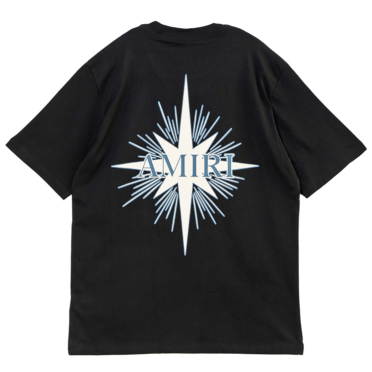 AMIRI アミリ Tシャツ 男女兼用 2024春夏秋 ブラック ホワイト