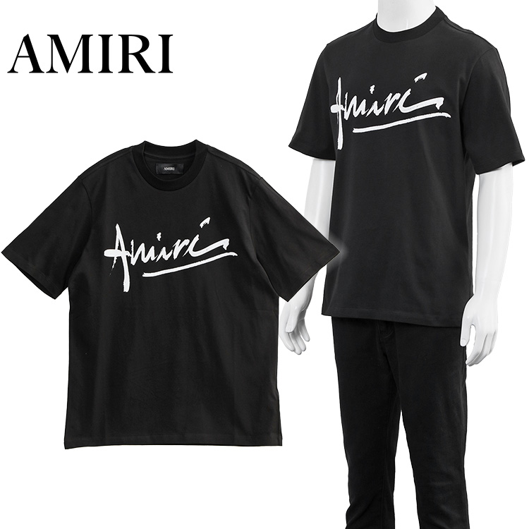 AMIRI（アミリ） スクリプト ロゴ Tシャツ イージーフィット SCRIPT