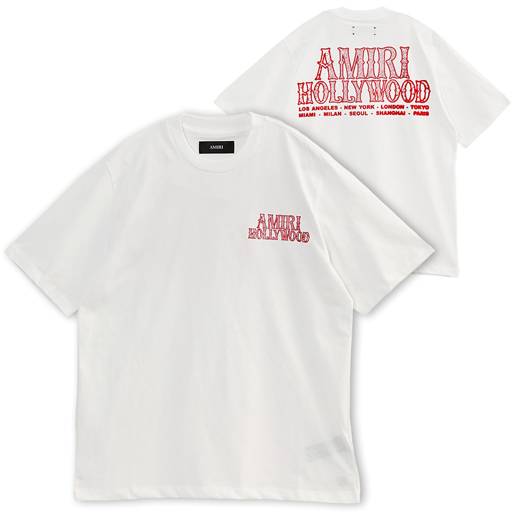 AMIRI（アミリ） ハリウッド シティ Tシャツ HOLLYWOOD CITY TEE