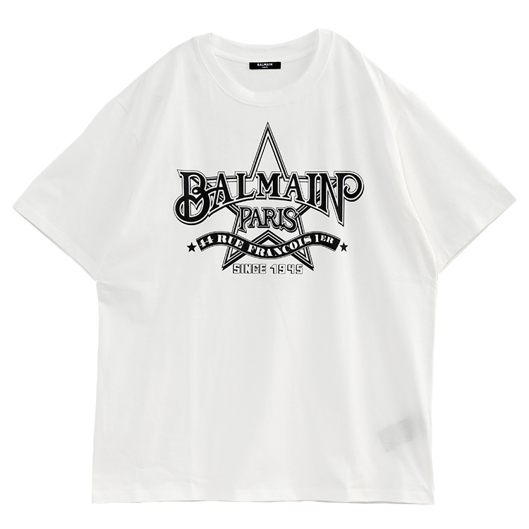 バルマン BALMAIN スター Tシャツ CH1EG000GD29-GAB