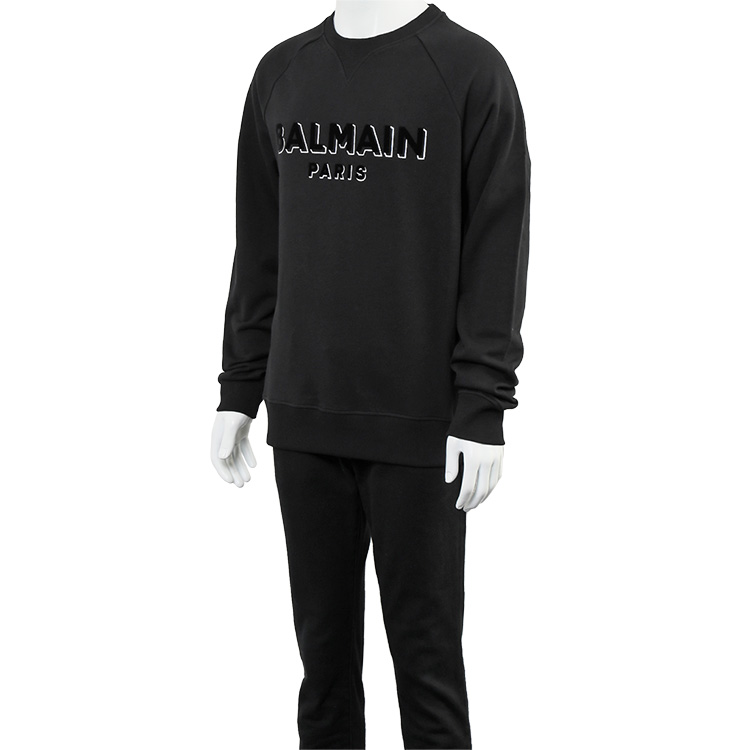 BALMAIN トレーナー メタリックフロック BH1JQ005BB99-EJO balmain08092302_2.jpg