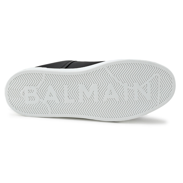 BALMAIN バルマン B-Court プリントレザースニーカー