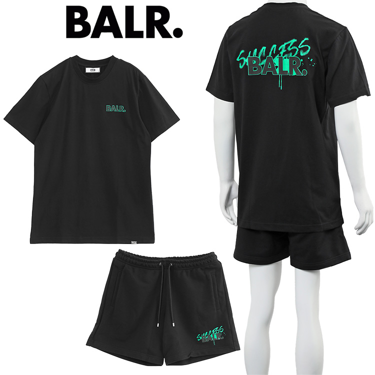 ボーラー BALR. セットアップ Tシャツ × スウェット ハーフパンツ Olaf