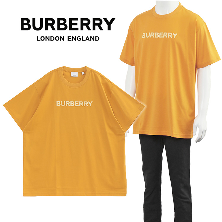 バーバリー Tシャツ BURBERRY ハリストン ロゴプリント コットン