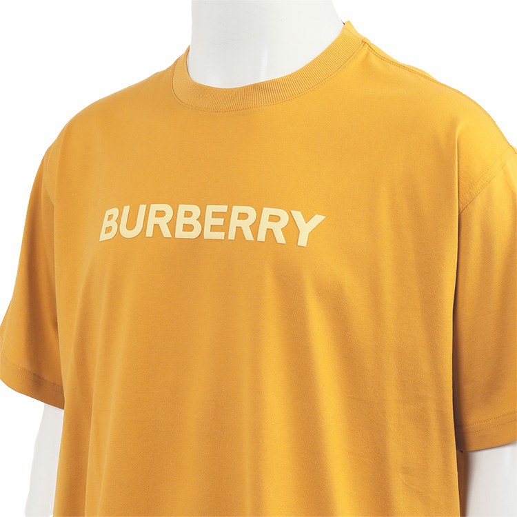 口コミ サイト 商品 BURBERRY バーバリー コットン ロゴプリント ハリストン Tシャツ トップス