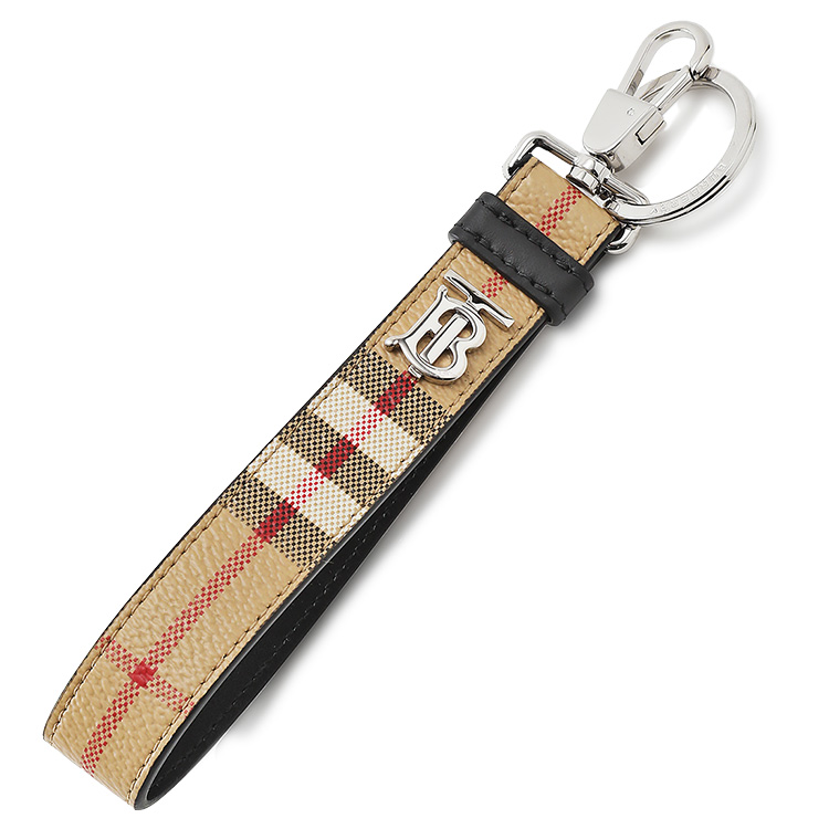 バーバリー BURBERRY モノグラムモチーフ チェック キーリング 8066095