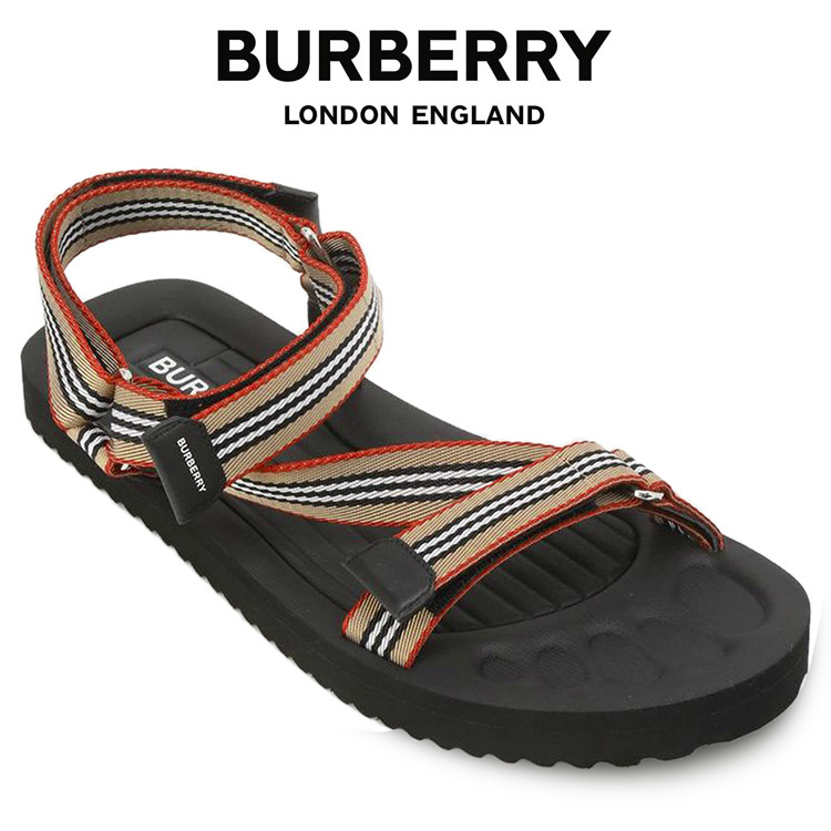 バーバリー BURBERRY アイコンストライプ サンダル 8027399-A7026