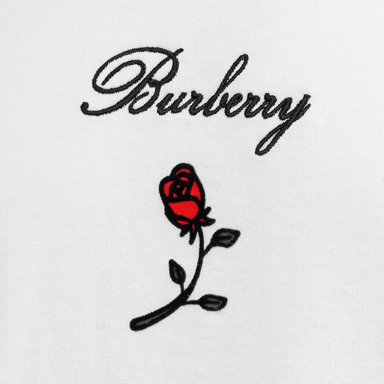 BURBERRY Tシャツ 半袖 メンズ 8083728 B7264 BURBERRY ロゴ ローズ Tシャツ 8083728-B7264 RAIN (Burberry/T