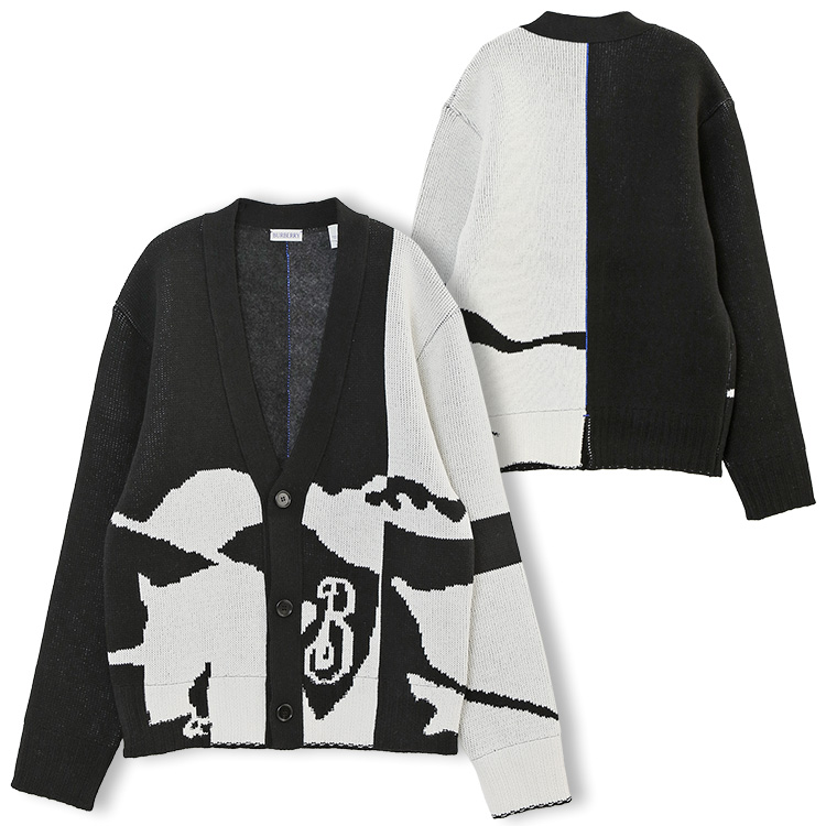 美品  BURBERRY  バーバリー 白タグ カーディガン 美品 BURBERRY バーバリー 白タグ カーディガン