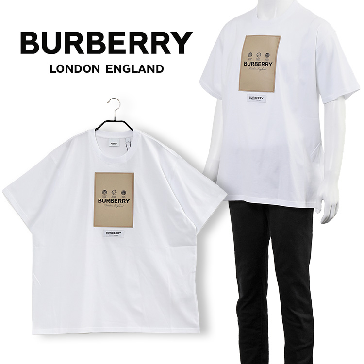 直送商品 正規品バーバリー BURBERRY Tシャツ メンズ 8051972 Tシャツ