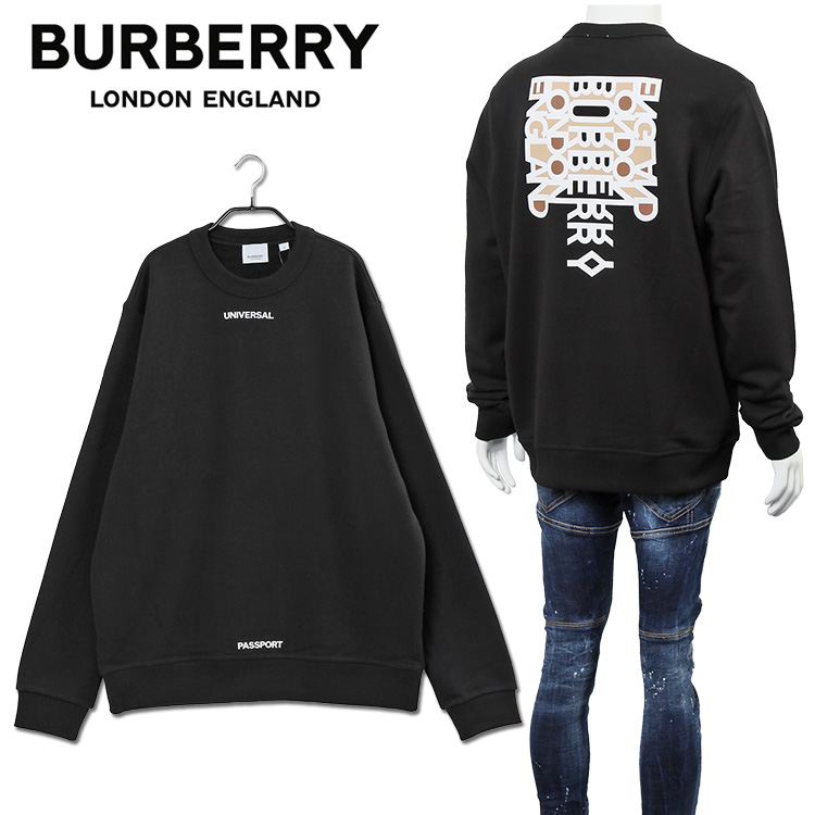 バーバリー BURBERRY トレーナー ユニバーサル パスポート 