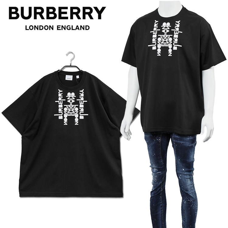 バーバリー BURBERRY フロントロゴ オーバーサイズ Tシャツ