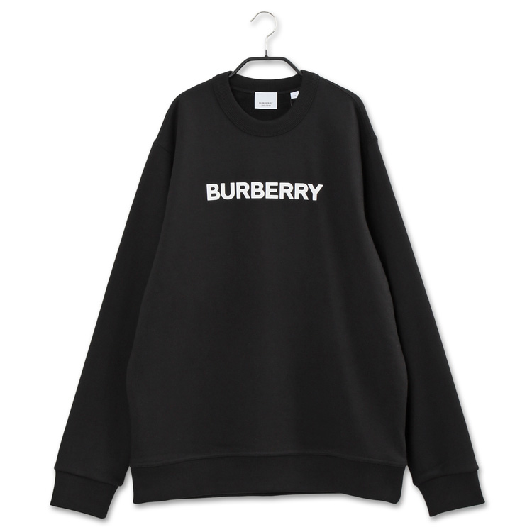 BURBERRYチェック刺繍ロゴスウェット トレーナー 新品 タグ付 未使用 BURBERRYチェック刺繍ロゴスウェット トレーナー 新品 タグ付 未使用