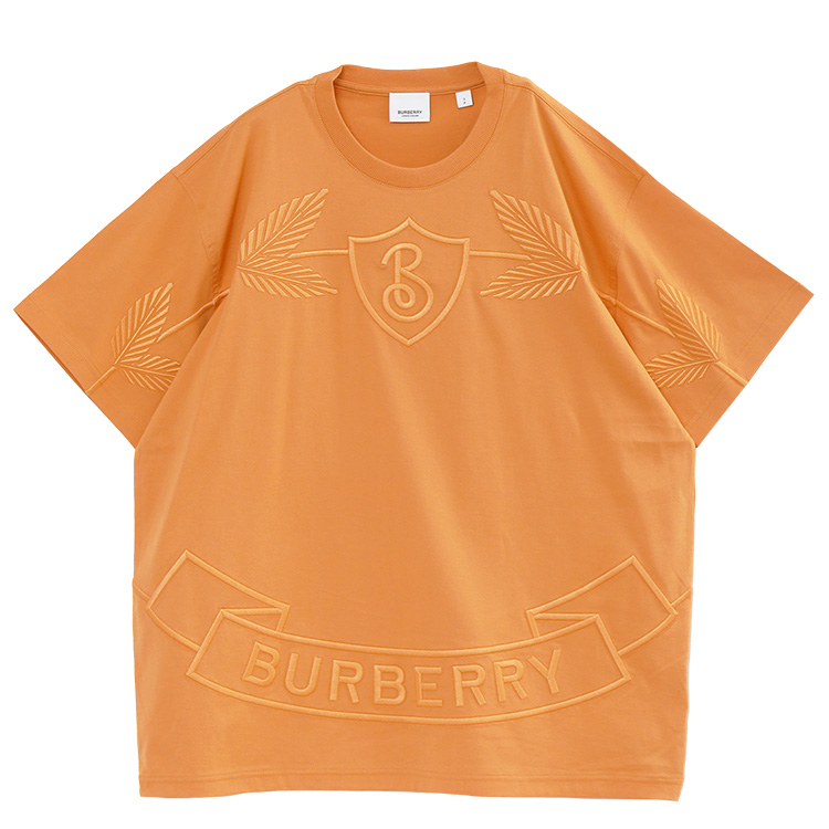 バーバリー Tシャツ BURBERRY エンブロイダリー オークリーフクレスト コットン 80632...