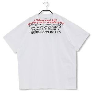 バーバリー BURBERRY ロケーション Tシャツ 半袖 8048323-A1464 WHITE