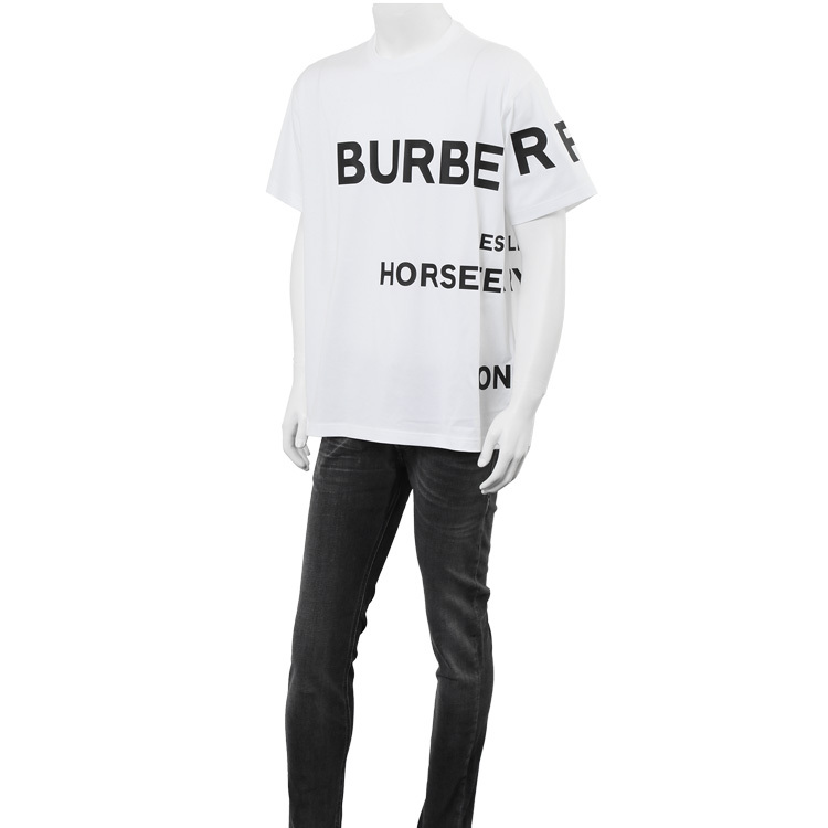 バーバリー Tシャツ BURBERRY ホースフェリープリント コットン オーバーサイズ 8040691-A1464 WHITE :  bur301121010 : IMPORTBRAND JP - 通販 - Yahoo!ショッピング