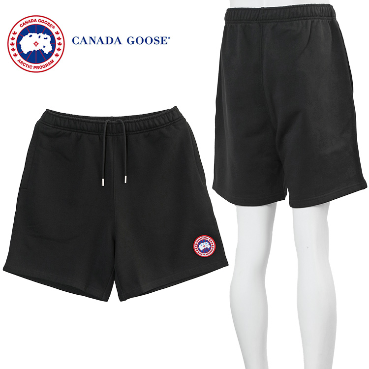 新品 カナダグース ブラック ハーフパンツ サイズXS CANADA GOOSE（カナダグース） ローヴ ショーツ ROVE SHORT 1542M