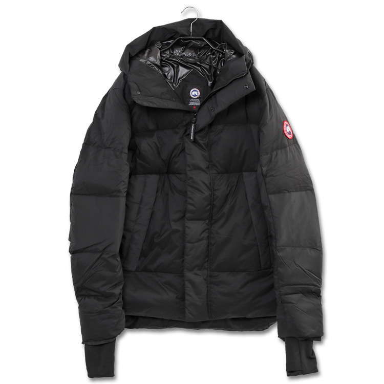 CANADA GOOSE ノーファー ダウンジャケット アームストロング フーディ レギュラーフィット ARMSTRONG HOODY 5076M-61 BLACK