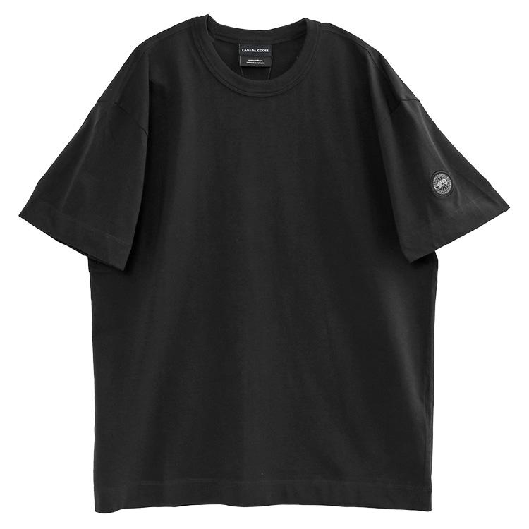 カナダグース CANADA GOOSE Tシャツ ブラックレーベル 1401MB GLADSTONE RELAXED T-SHIRT-61 BLACK｜importbrand-jp｜02