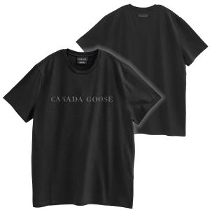 カナダグース CANADA GOOSE Tシャツ 同色 立体ロゴ 1420M EMERSEN CRE...