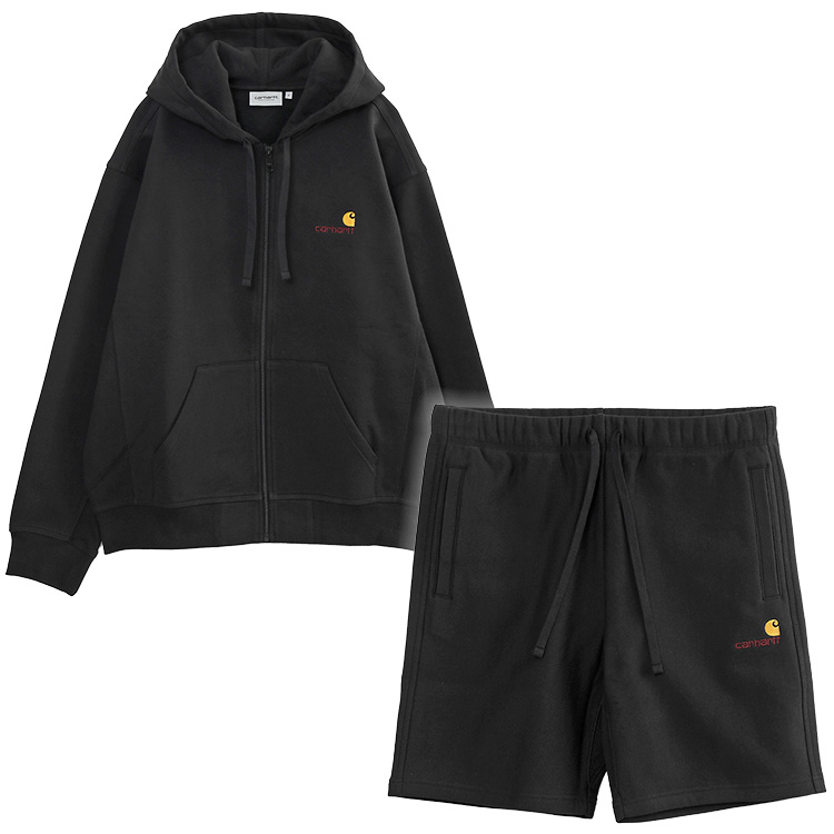 カーハート ダブリューアイピー Carhartt WIP セットアップ パーカー スウェット ハーフパンツ AMERICAN SCRIPT  I033063/I031685-89XX : carhartt17042404 : IMPORTBRAND JP - 通販 - Yahoo!ショッピング