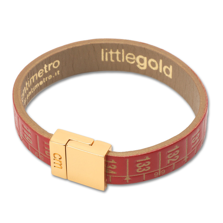 センチメトロ リトル ilcentimetro Little レザー ブレスレット CM LITTLE-Little Queen Gold｜importbrand-jp｜02