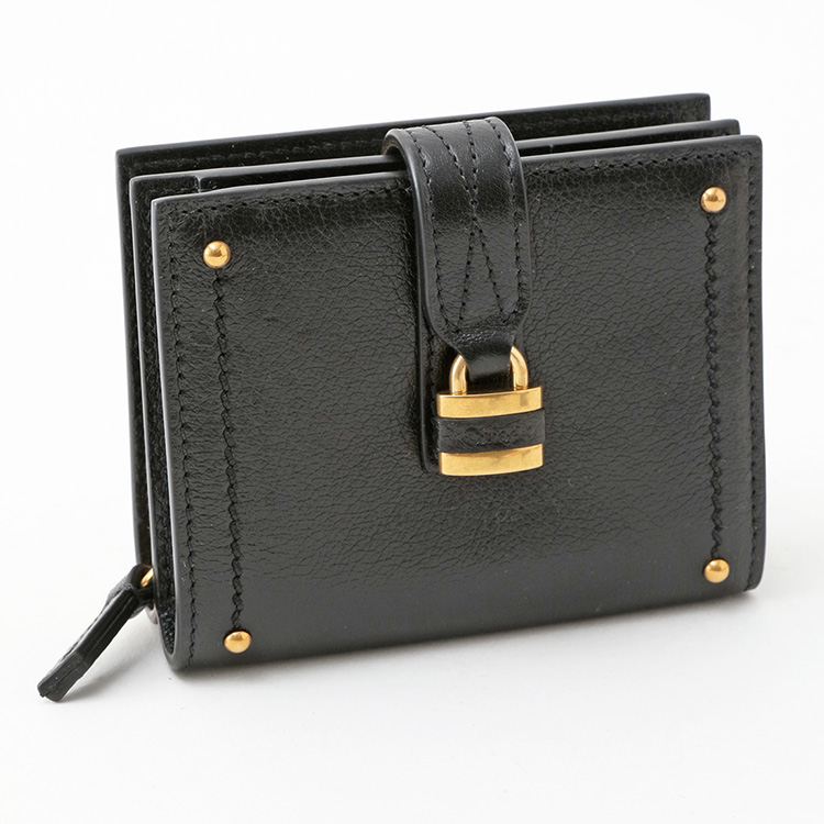 Chloe（クロエ） パディントン スクエアウォレット Black CH26SP916O37