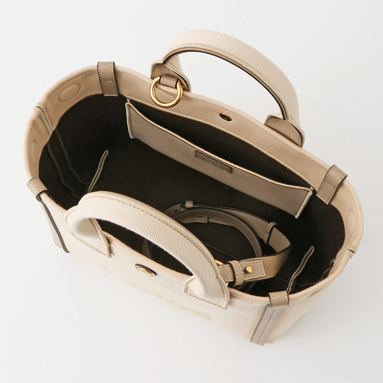 Chloe（クロエ） Chloe Carry キャンバス スモール トートバッグ 2way
