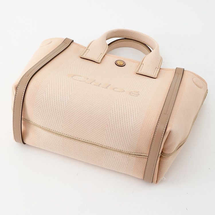 Chloe（クロエ） Chloe Carry キャンバス スモール トートバッグ 2way