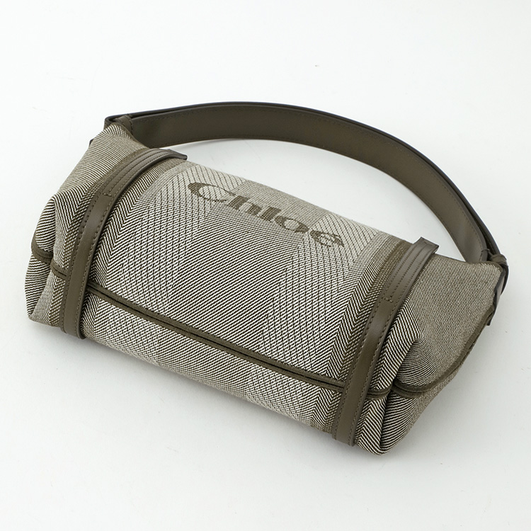 Chloé キャンバス ショルダーバッグ Chloe（クロエ） キャンバス製 Carry ショルダーバッグ CH25UP566O65