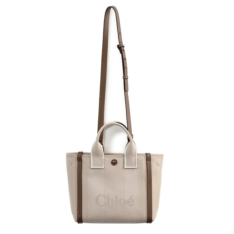 Chloe（クロエ） キャンバス製Chlo? Carryスモールトートバッグ