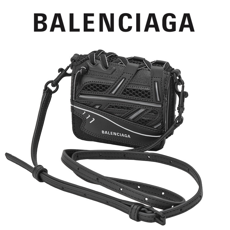 させていた Balenciaga ネックウォレット モノグラム Sの通販 by KEEZY