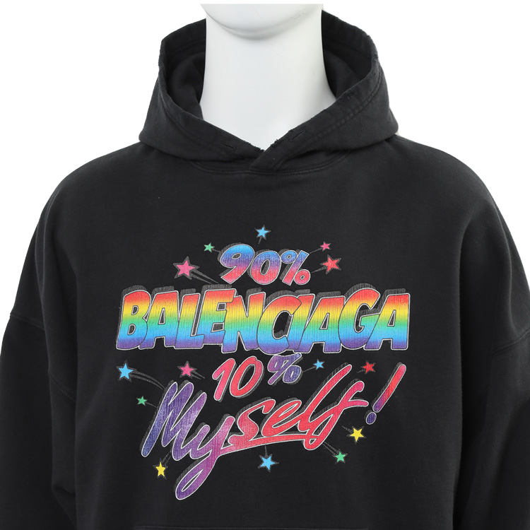 バレンシアガ BALENCIAGA パーカー 90/10 hoodie 674986-TMVH4-1055