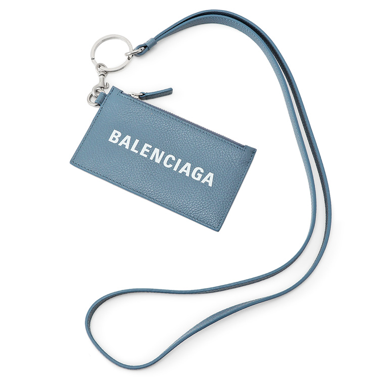 バレンシアガ BALENCIAGA Cash カードケース付き キーリング 594548-1IZI3-4791 ブルーグレー :  ciaga09082302 : IMPORTBRAND JP - 通販 - Yahoo!ショッピング