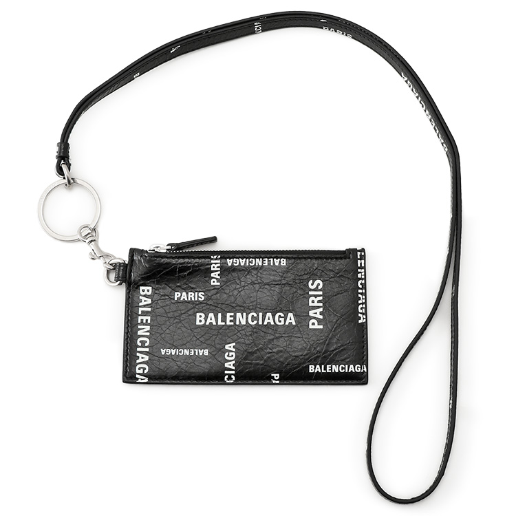 バレンシアガ BALENCIAGA ミニ財布 Cash ネックウォレット カード 