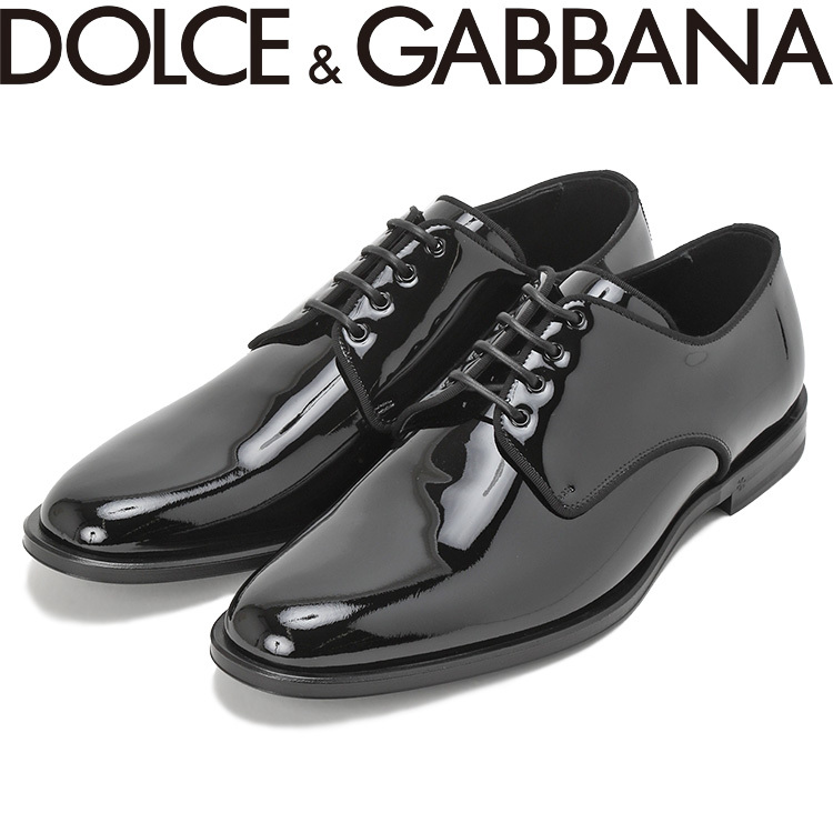 ドルチェ&ガッバーナ DOLCE&GABBANA ダービーシューズ グロッシー