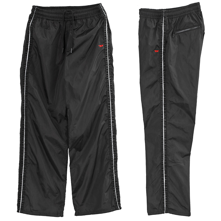 DIESEL ナイロンパンツ ルーズフィット A16685-0NJBU PCARON-9XX DIESEL ナイロンパンツ ルーズフィット A16685-0NJBU PCARON-9XX