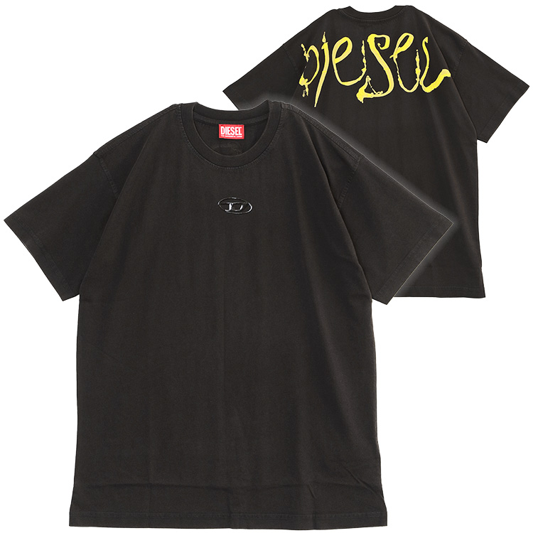 DIESEL メンズ半袖Tシャツ、カットソー（サイズ（S/M/L）：4L