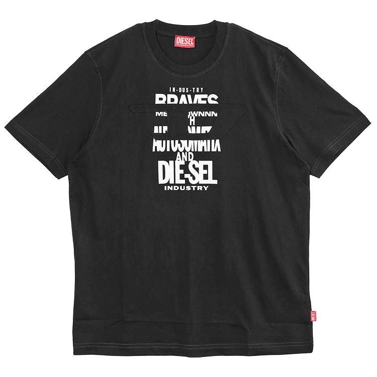 DIESEL メンズ半袖Tシャツ、カットソー（サイズ（S/M/L）：4L