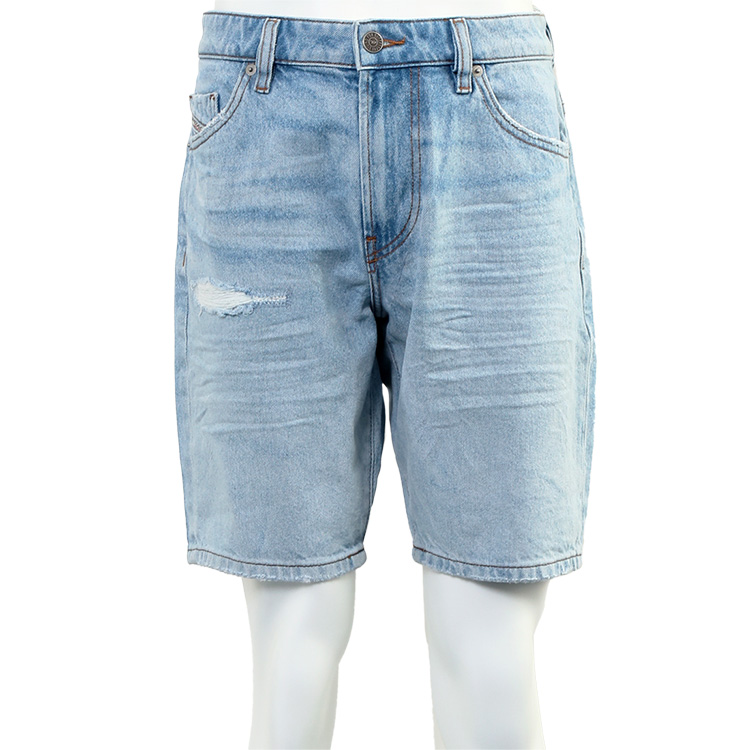 DIESEL ダメージ デニム ハーフパンツ A14621-0DCBD D-FIN-01 DIESEL ディーゼル ダメージ デニム ハーフパンツ A14621-0DCBD