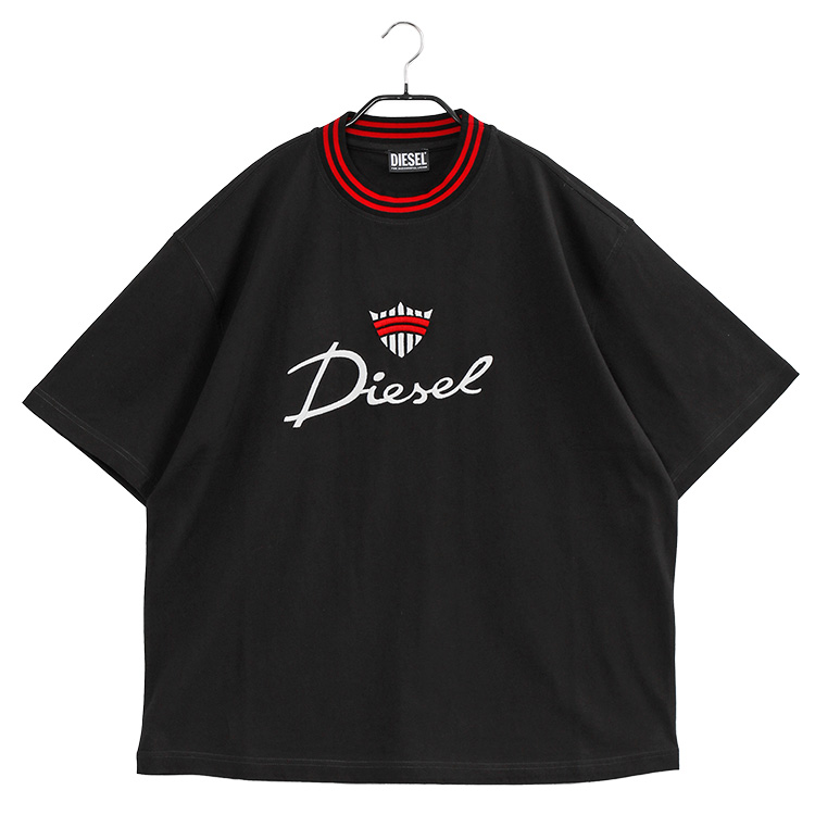 ディーゼル Tシャツ オーバーサイズ エンブレム A09028-0BJAN T-WASH