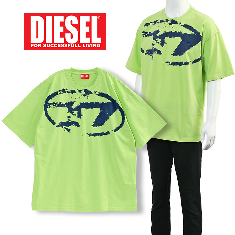 DIESEL（ディーゼル） DIESEL Tシャツ オーバルD A13049-0DQAU T-BOXT