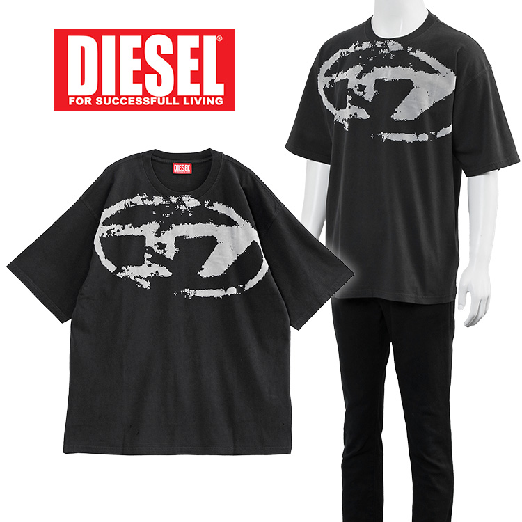 DIESEL（ディーゼル） DIESEL Tシャツ オーバルD A13049-0DQAU T-BOXT